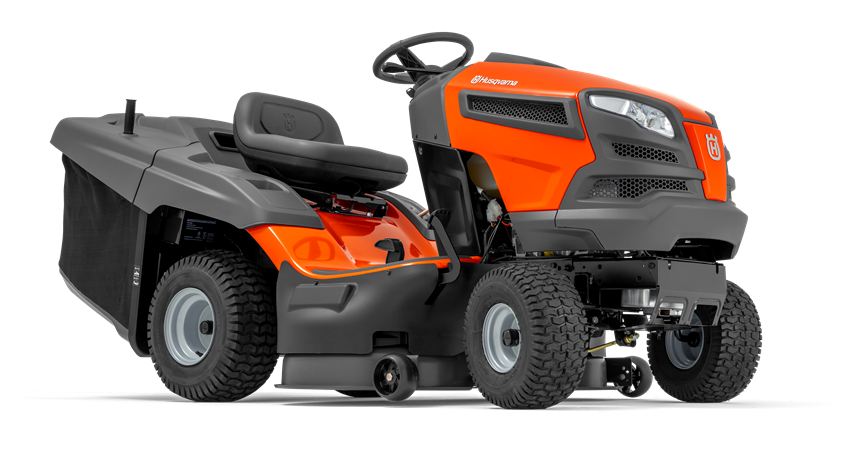 Husqvarna TC 139 T zitmaaier met achterbak