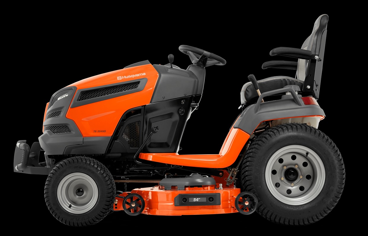 Husqvarna TC 242 T zitmaaier met achterbak - Afbeelding 2